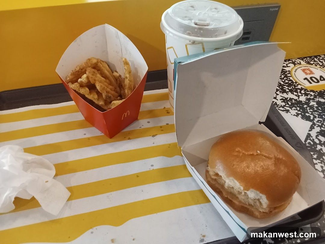 McDonald's Meal on Tray