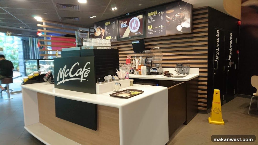 McCafe Counter Interior