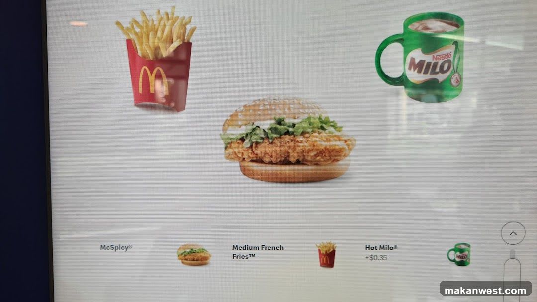 McDonald's Meal Display