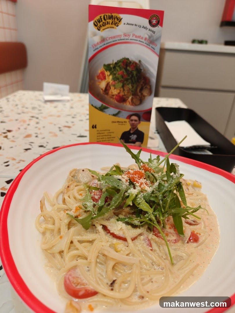 Creamy Soy Pasta at Chef Chuan's Kitchen