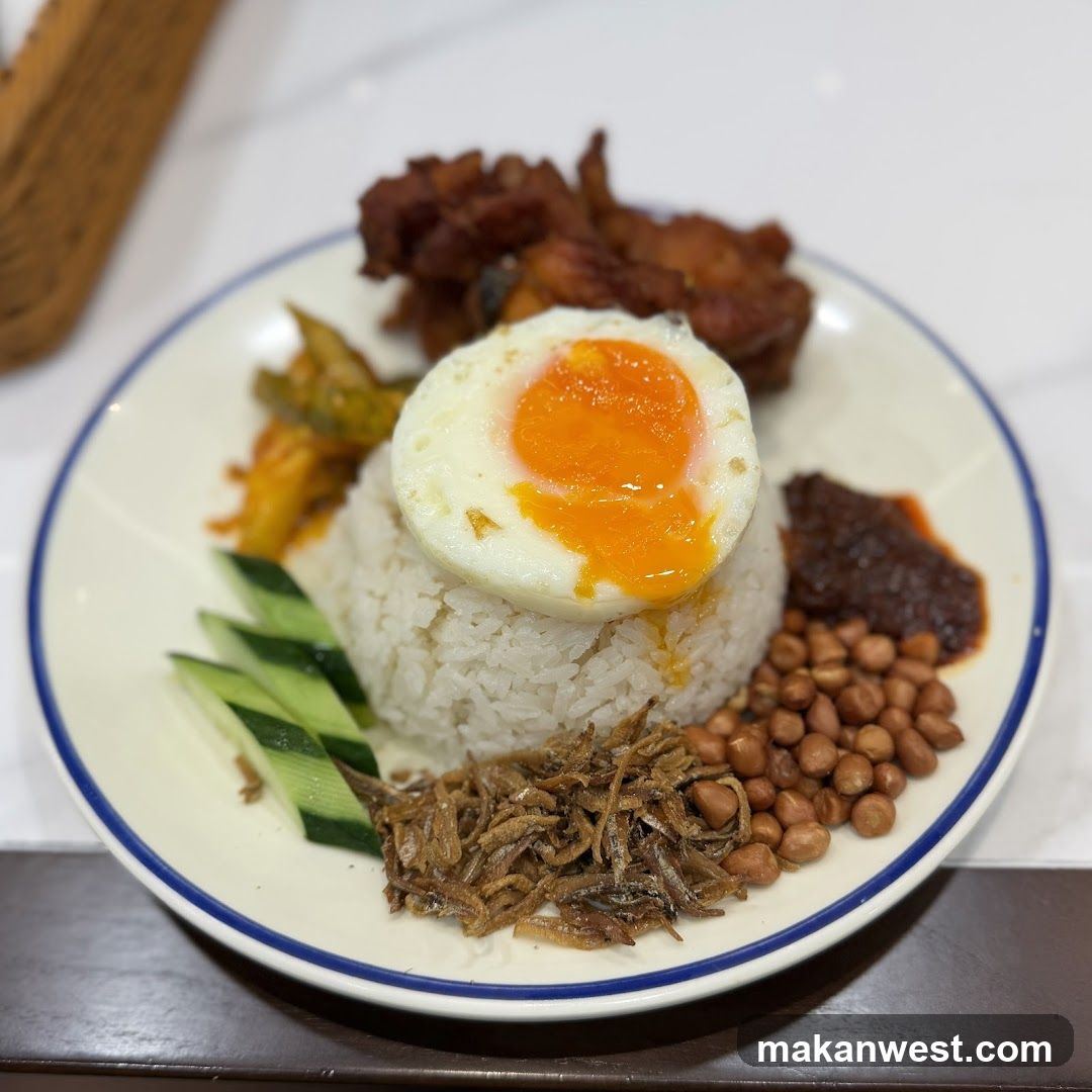 Nasi Lemak Plate
