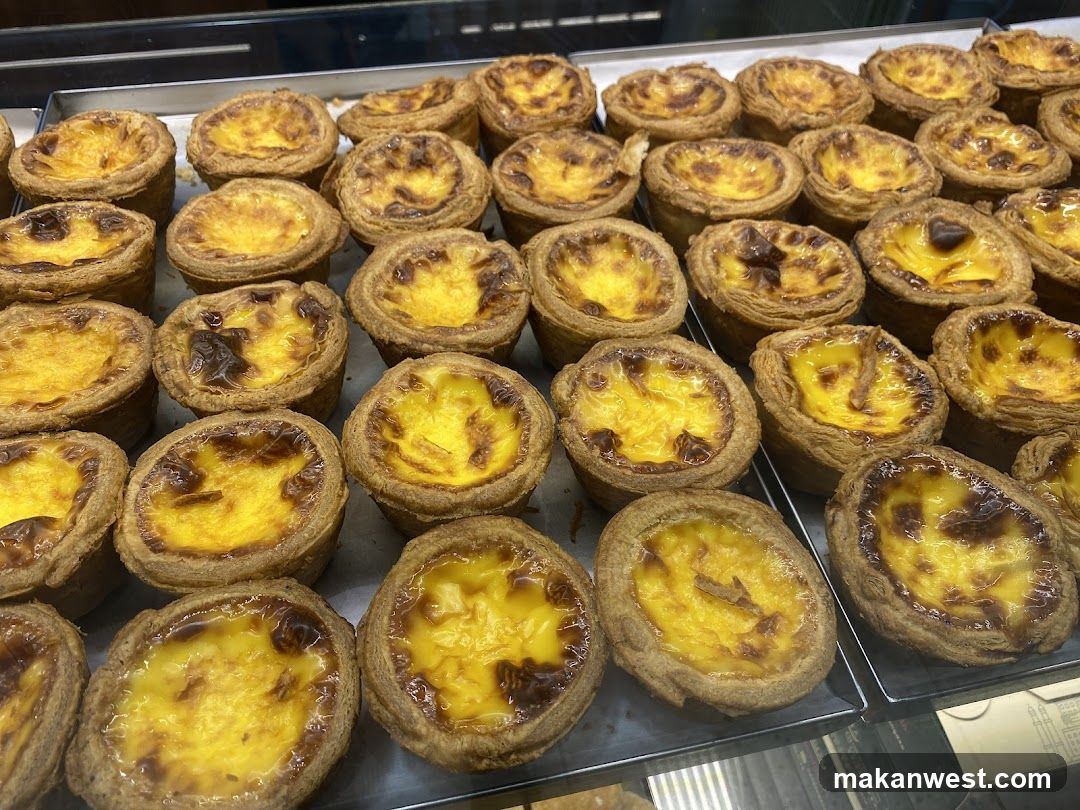Egg Tarts Display