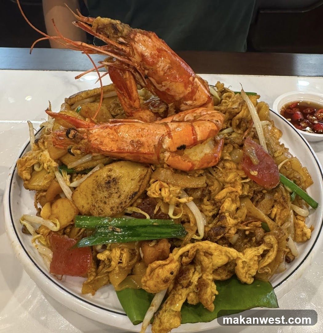 Pad Thai with Prawns