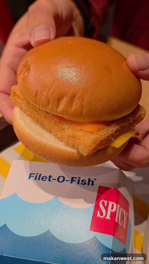 Spicy Filet-O-Fish Burger