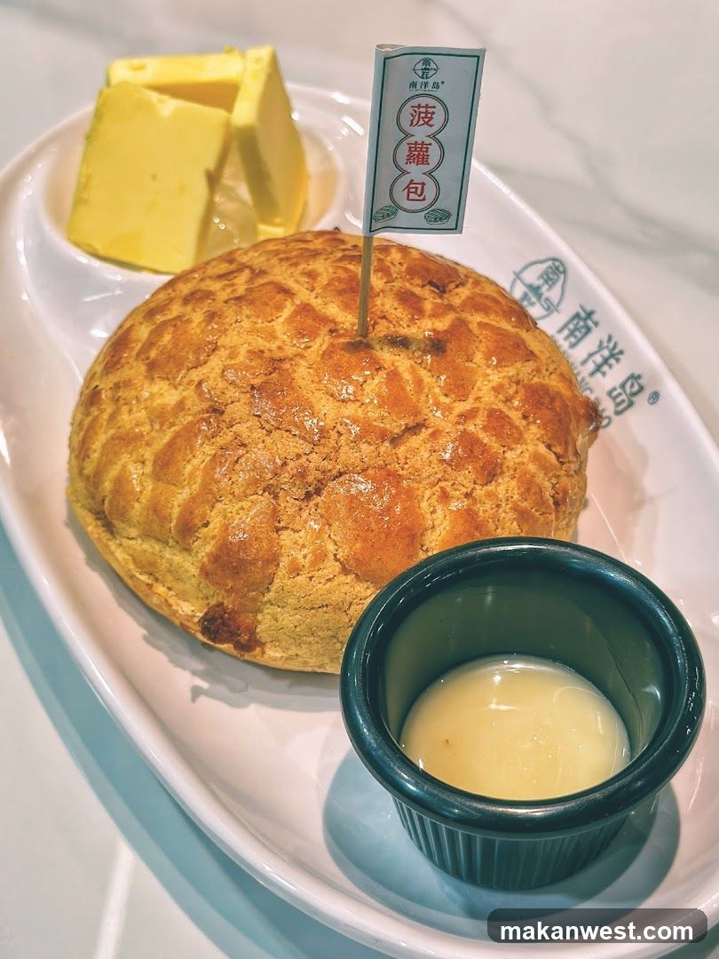 Pastries with Butter and Sauce