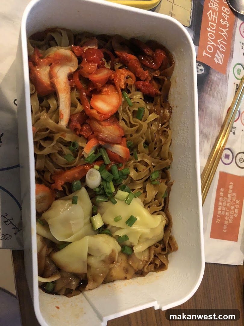 Noodle Dish in Container
