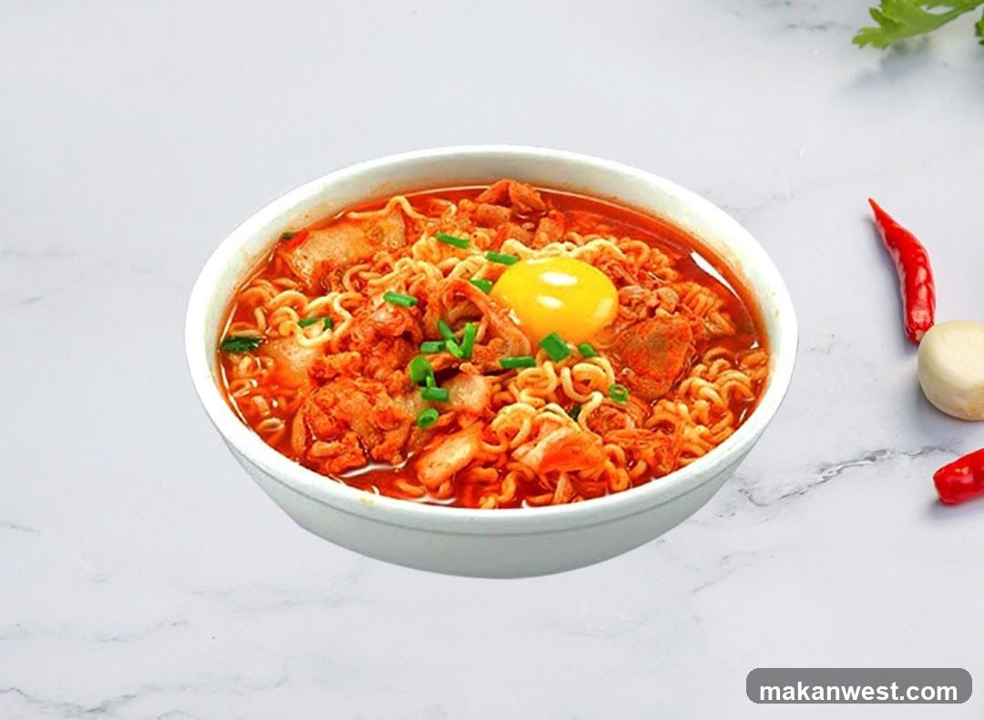 Spicy Ramen Bowl with Egg