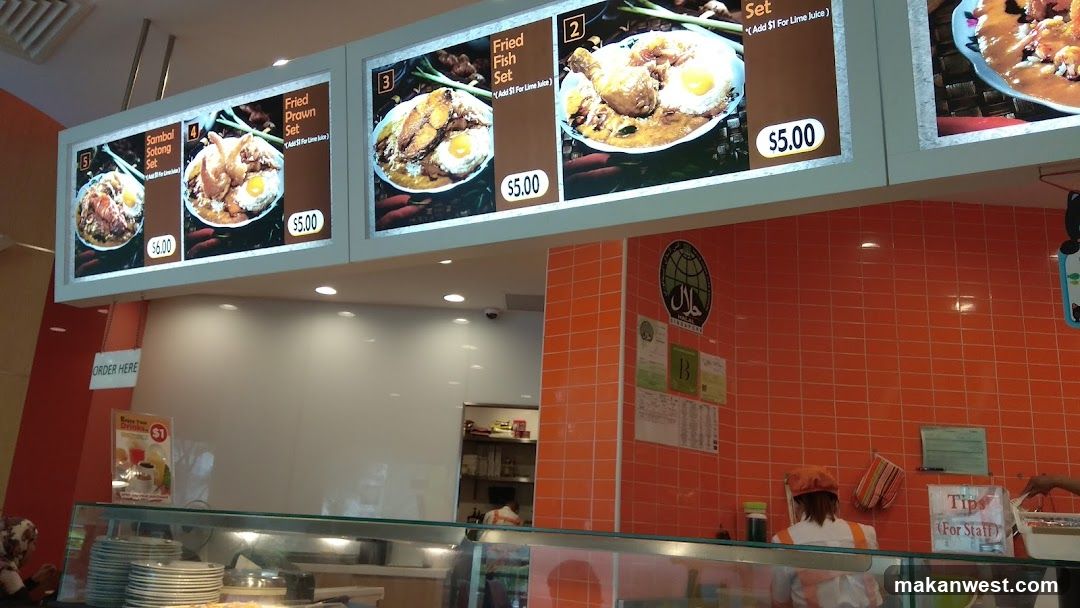 Food Stall Interior Display