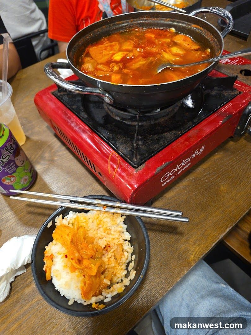 Korean Hot Pot Meal