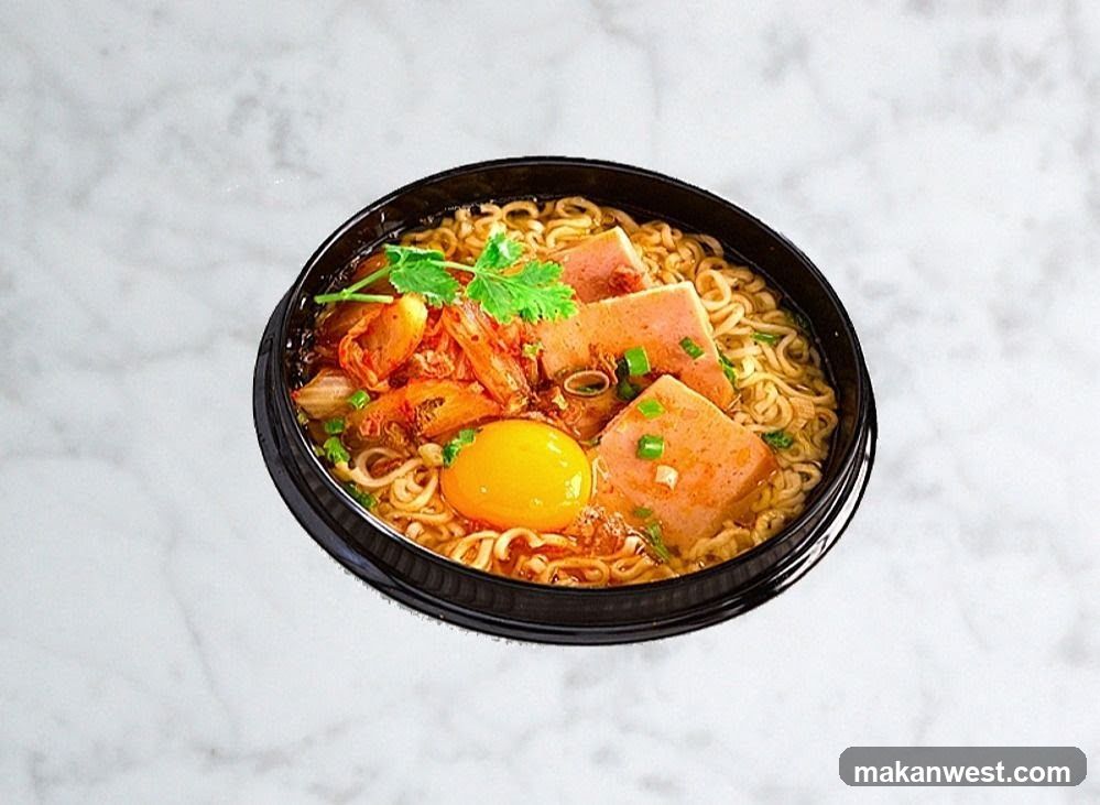 Spicy Ramen Bowl with Egg and Tofu