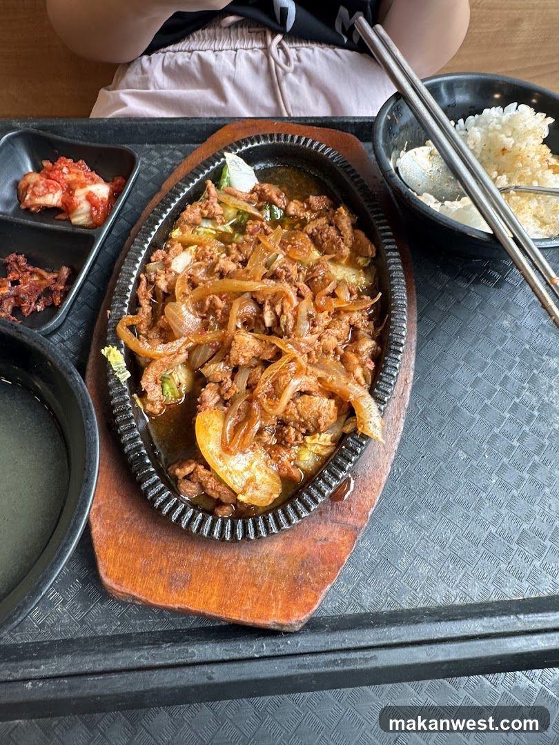 Korean Fried Rice Meal