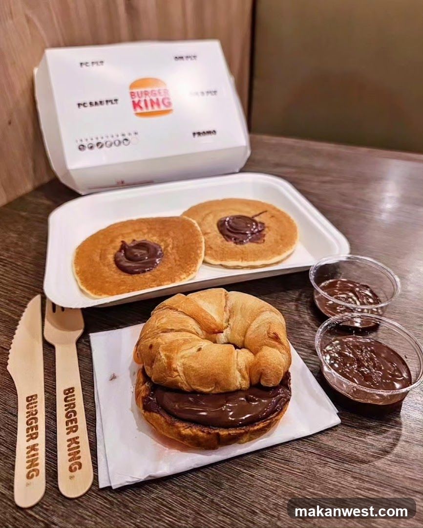 Burger King Breakfast Spread