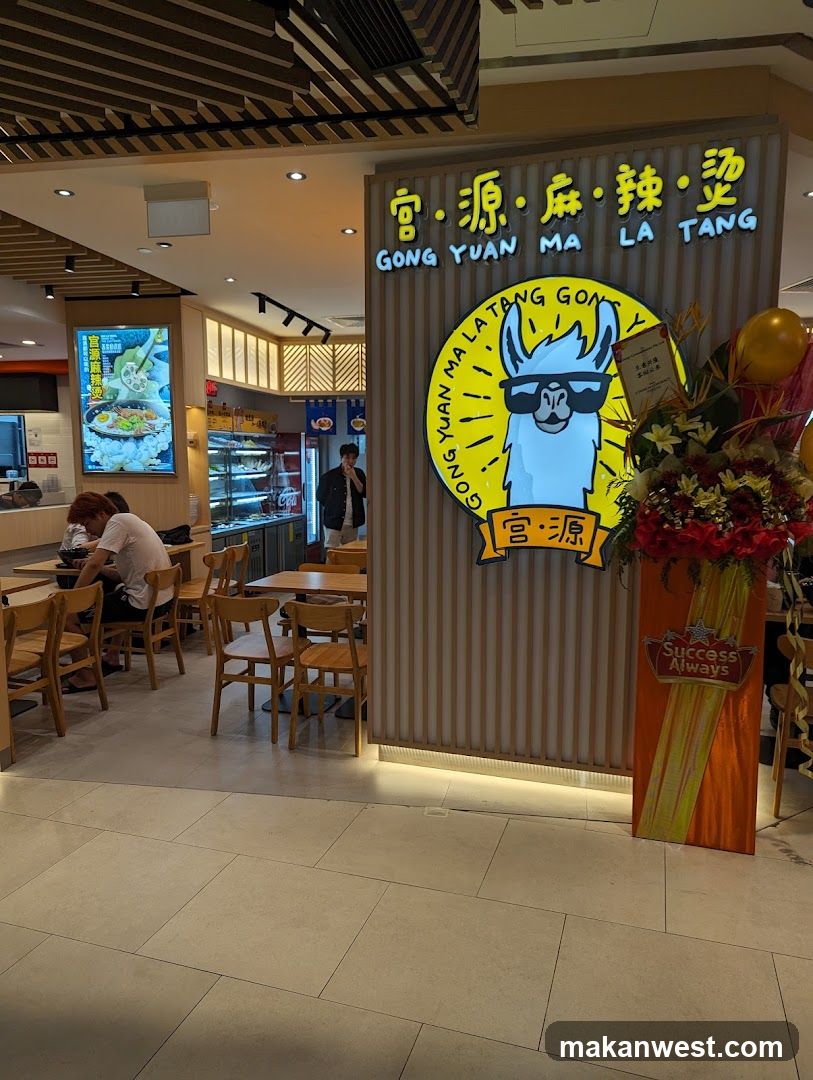 Restaurant Interior with Signage and Decor