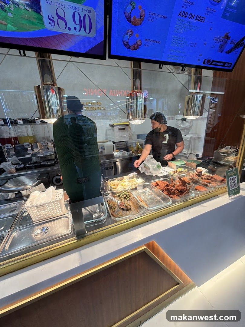 Food Counter Display