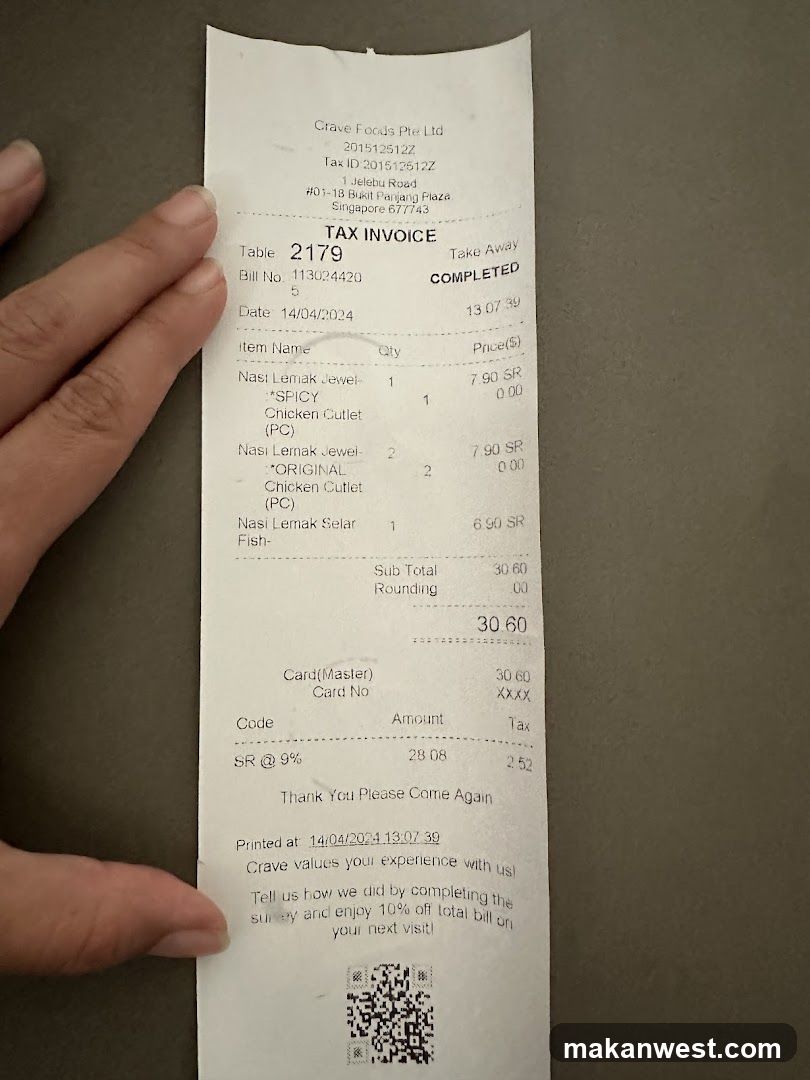 Tax Invoice Receipt