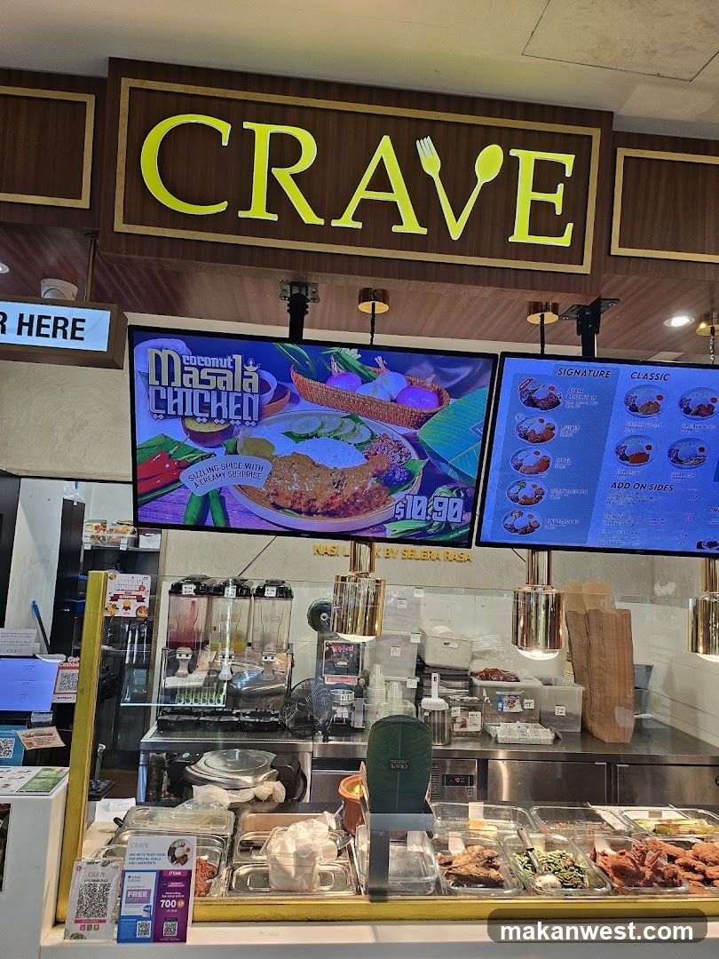 Crave Food Stall Interior