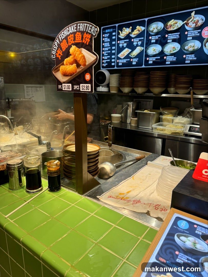Crispy Fishcake Fritters Stall