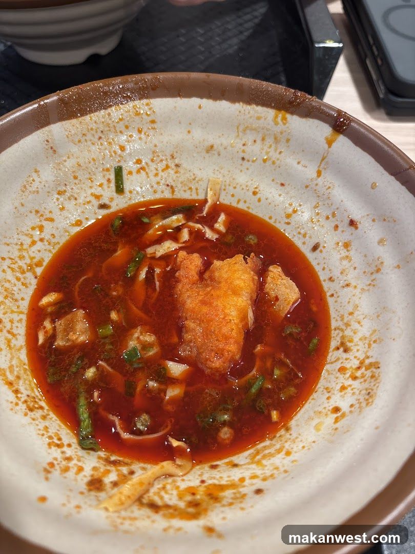 Spicy Soup with Fried Dough