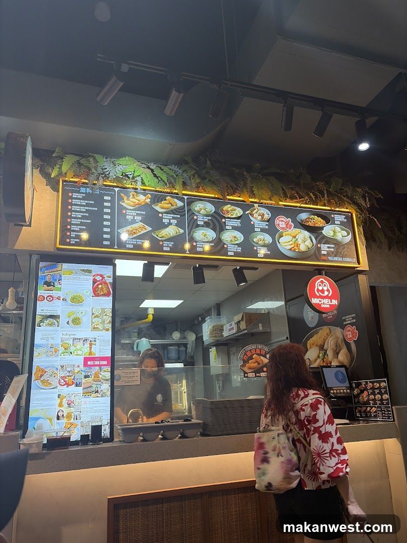Food Stall Interior View