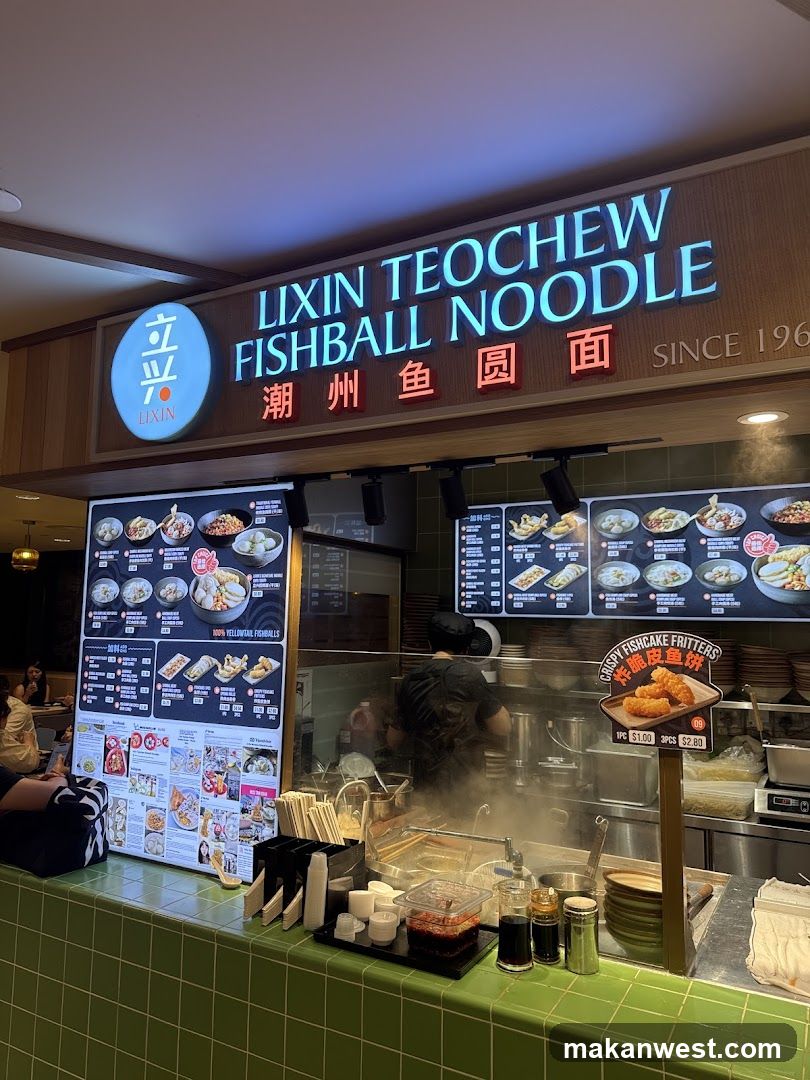 Lixin Teochew Fishball Noodle Counter