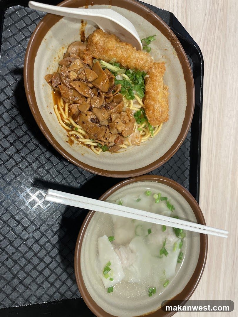 Noodle and Soup Meal