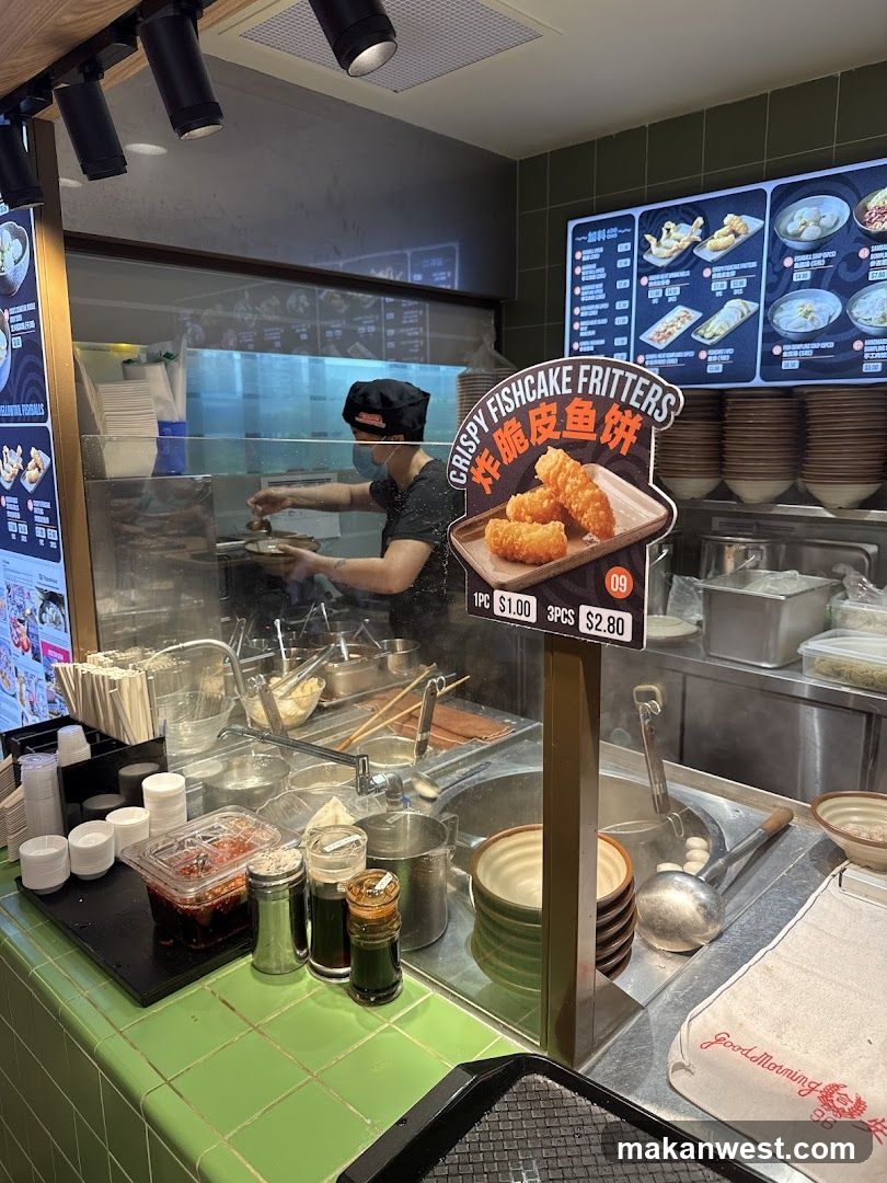 Crispy Fishcake Fritters Stall
