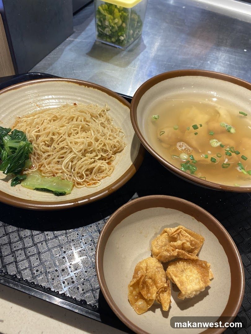 Noodle and Soup Meal