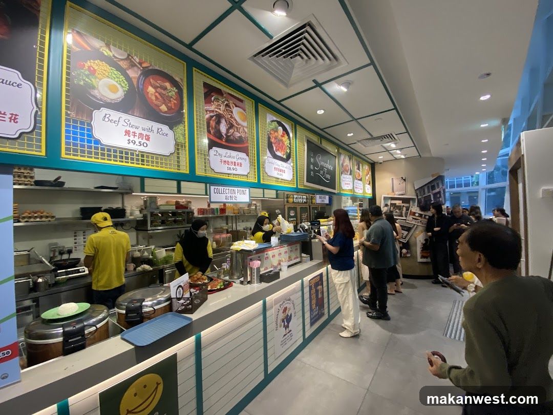 Food Counter Interior