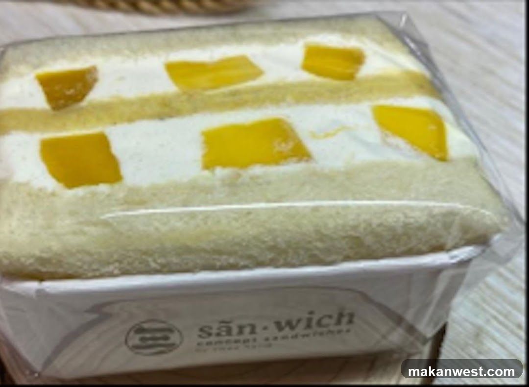 Mango Cake Sandwich