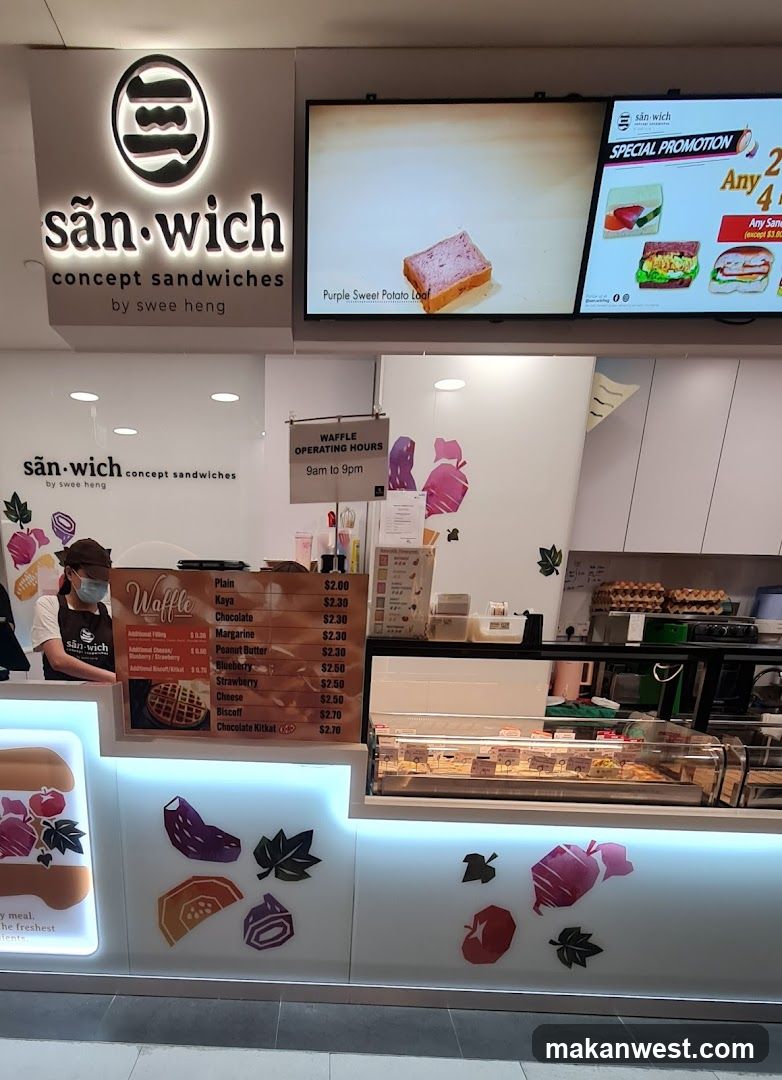 Sanwich Concept Sandwiches Interior View