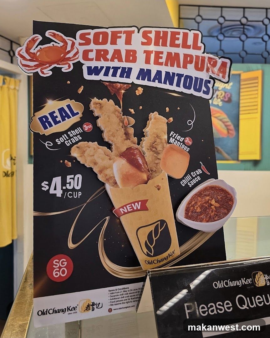 Soft Shell Crab Tempura with Mantous Ad
