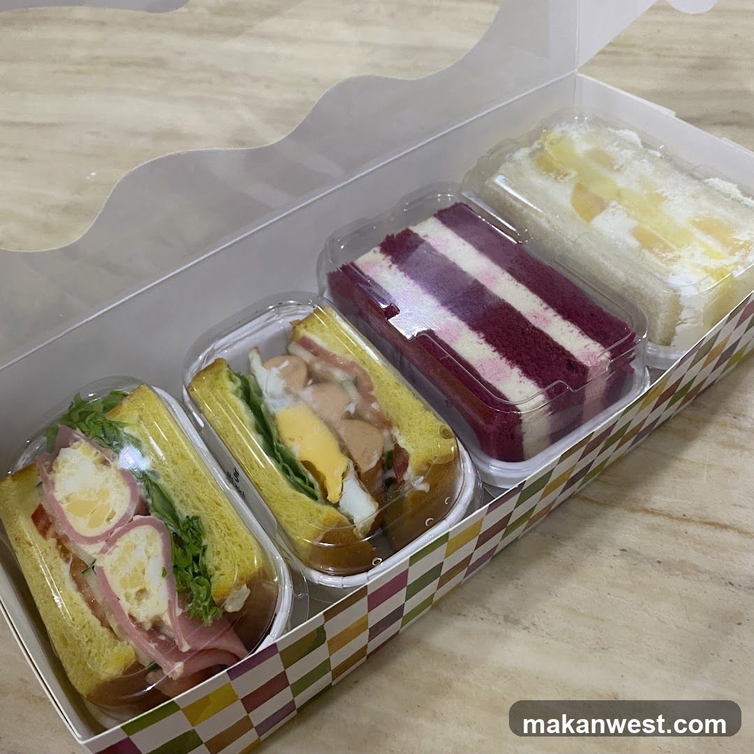 Sandwich and Cake Box