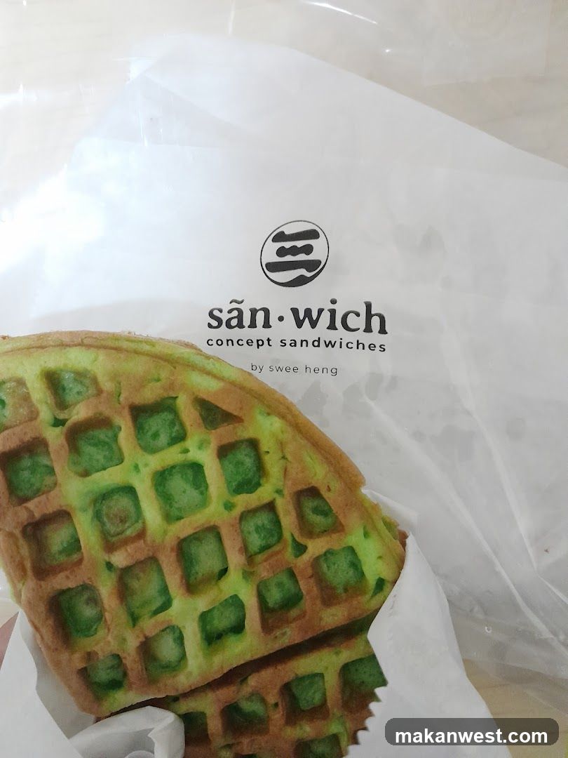 Waffle Sandwich in Packaging