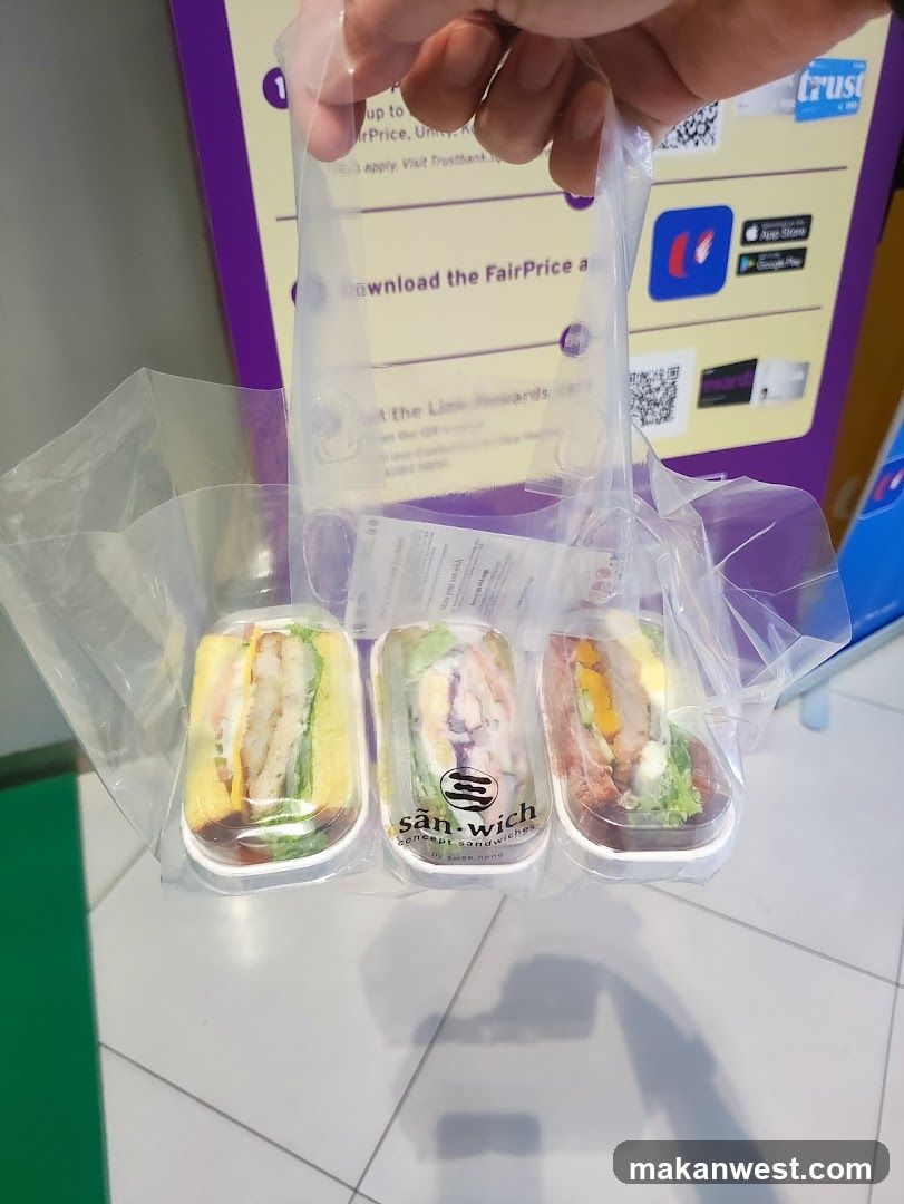 Sandwiches in Packaging