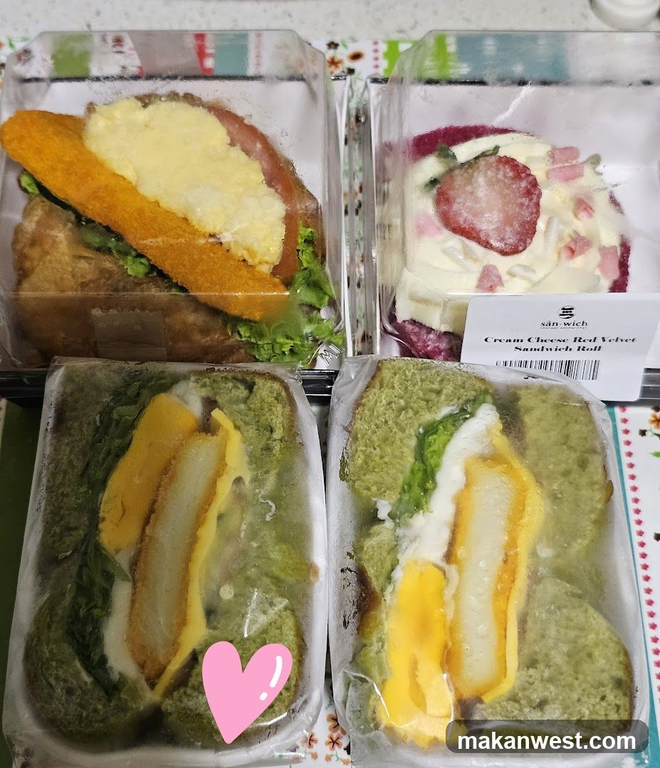 Sandwich and Dessert Set