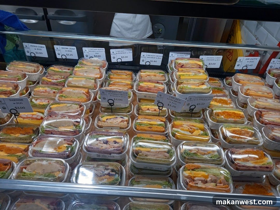 Sandwich Display Case