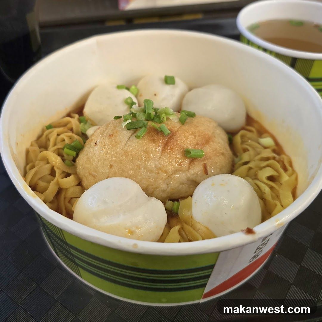 Noodle Bowl with Fish Balls