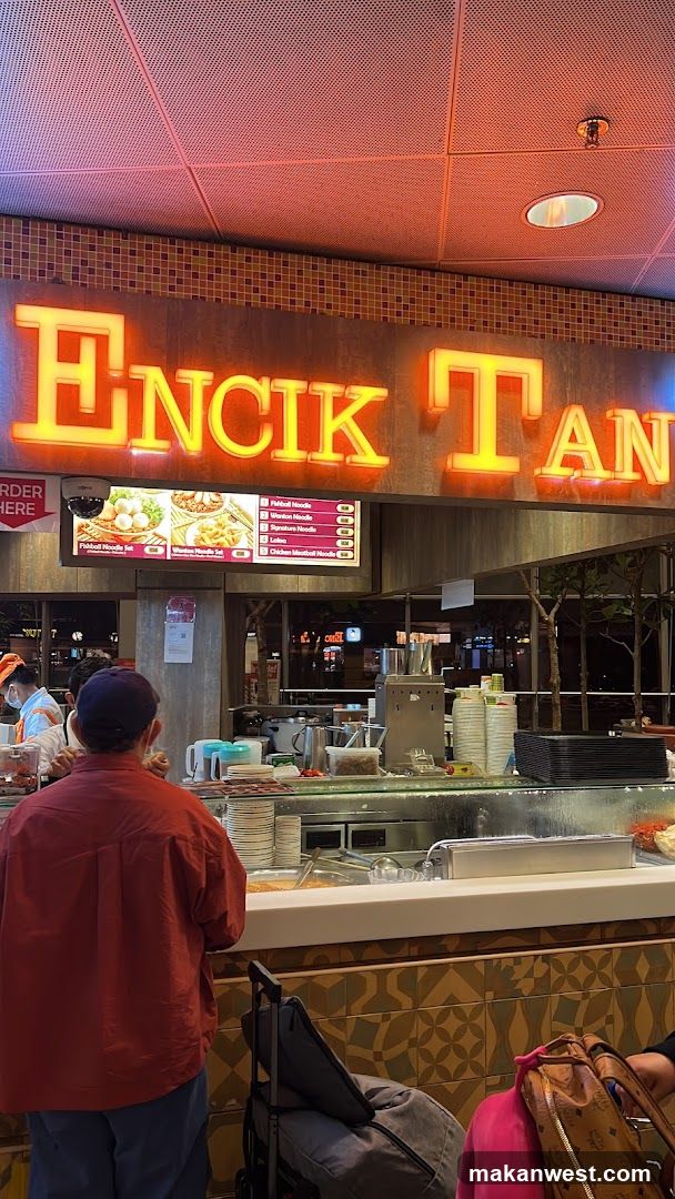 Encik Tan Food Stall Interior View
