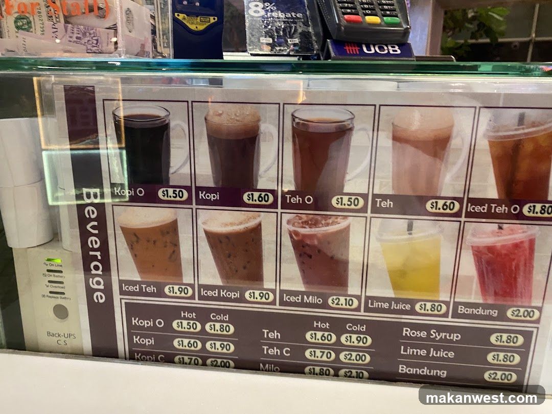 Beverage Menu Board