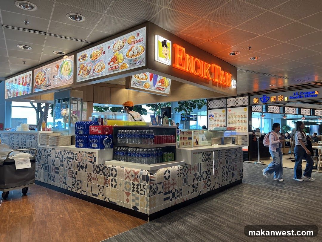Encik Tan Food Stall Interior View
