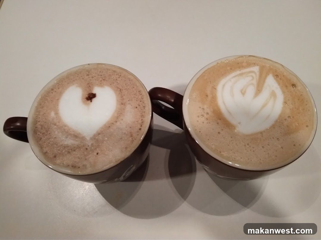 Latte Art Coffee Cups