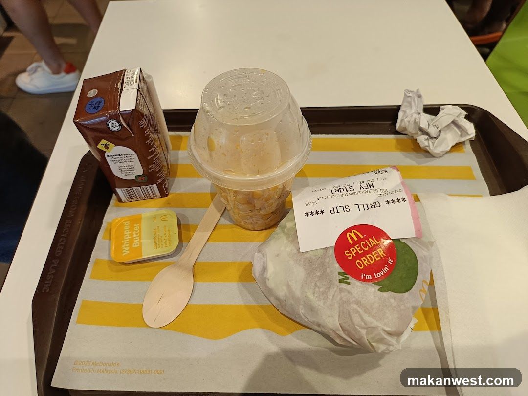 McDonald's Meal Tray