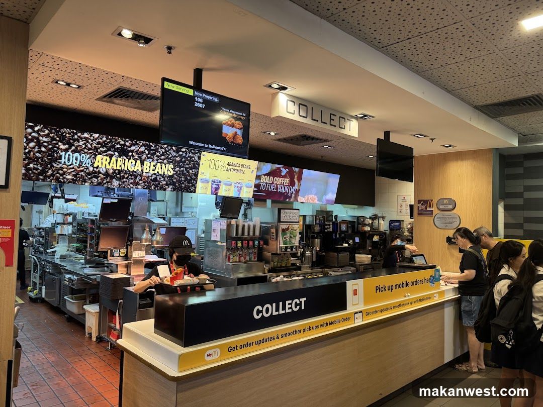 McDonald's Counter Interior