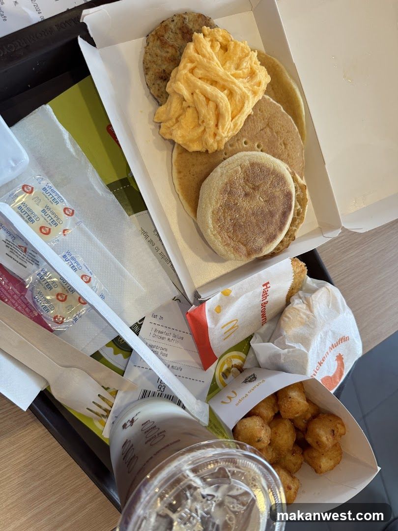Breakfast Meal at McDonald's