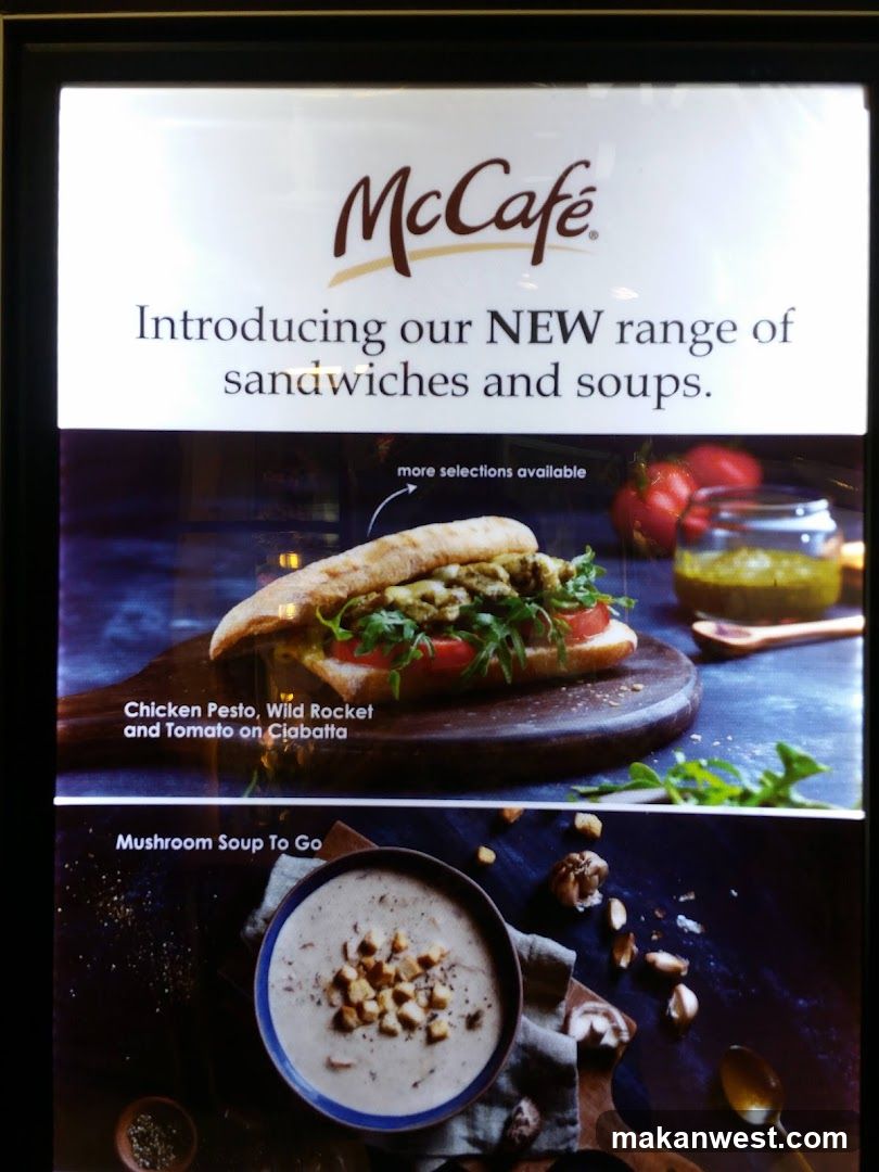 McCafe Sandwich and Soup Ad
