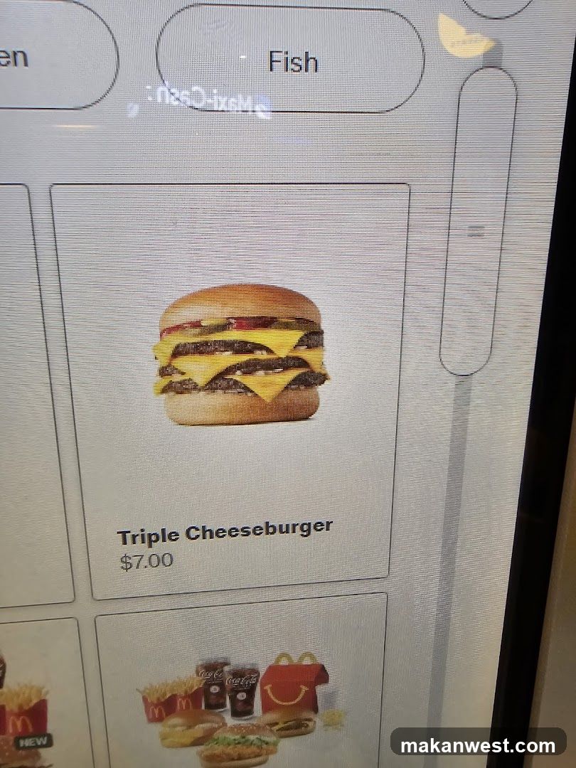 Digital Menu Display
