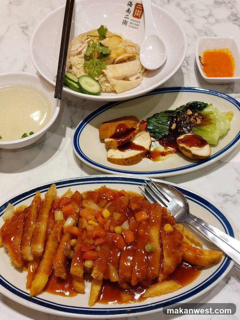 Chopsticks Restaurant Meal Spread
