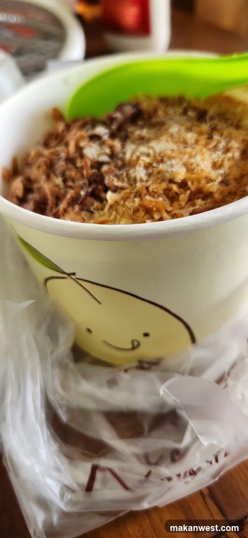 Food in Cup with Spoon