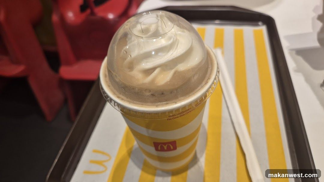 McDonald's Iced Coffee with Whipped Cream