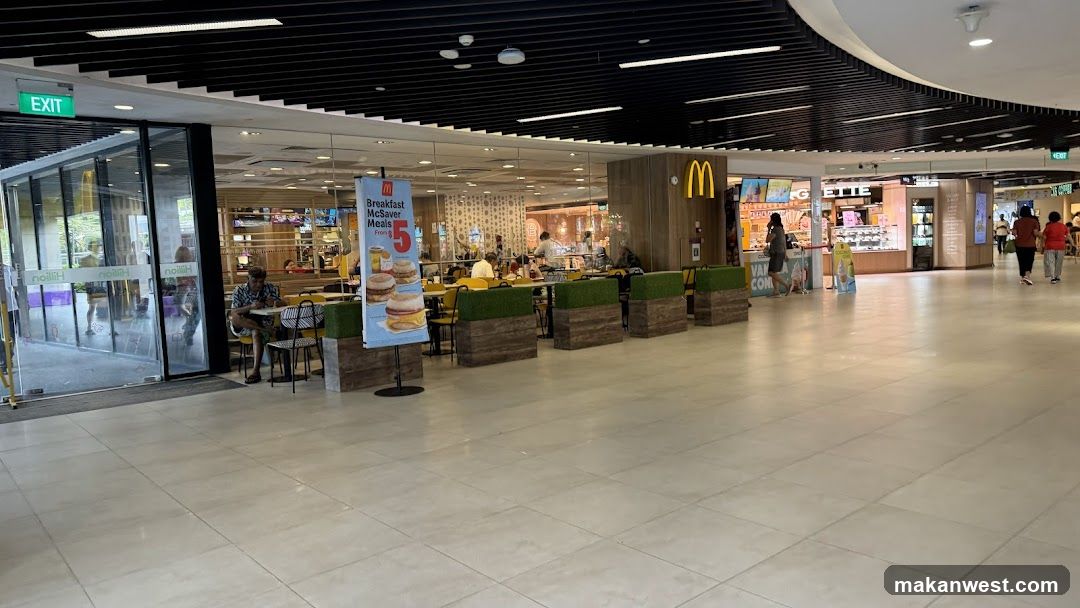 Food Court Interior with McDonald's and KFC